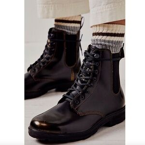 Blundstone Black Combat Boots
